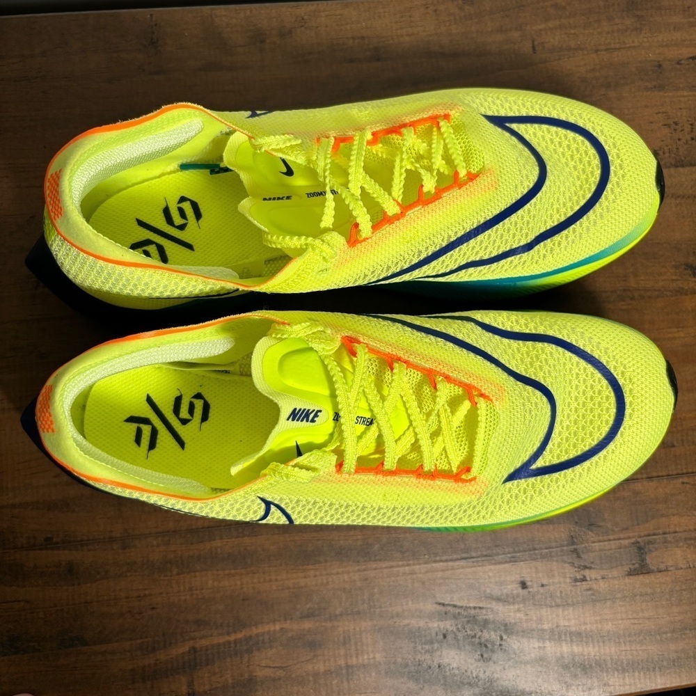 NIKE ZOOMX STREAKFLY RACING SHOES Sneakers DJ6566-700 New 8.5 Men / 10 Women - Picture 4 of 7